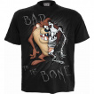 T-shirt homme TAZ diable de tasmanie squelette (Licence officielle)