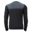 T-shirt manches longues homme noir déchiré URBAN FASHION