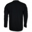 T-shirt rock homme  manches longues dcores de tresses