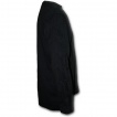 T-shirt rock homme  manches longues dcores de tresses