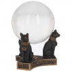 Support  boule de cristal desse Bastet (12,7cm)