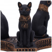 Support  boule de cristal desse Bastet (12,7cm)