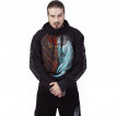 Sweat capuche homme fusion Ange et D�mon
