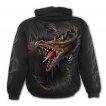 Sweat capuche enfant  dragon dchirant le vtement