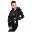 Sweat capuche femme à face de chat - Banned