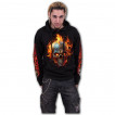 Sweat capuche homme  Ange de La Mort sur sa moto