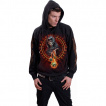 Sweat capuche homme avec La Mort et le dragon 