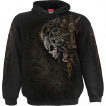 Sweat capuche homme gothique DIESEL PUNK  crane rouages steampunk