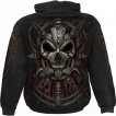 Sweat capuche homme gothique DIESEL PUNK  crane rouages steampunk