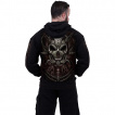 Sweat capuche homme gothique DIESEL PUNK à crane rouages steampunk
