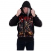 Sweat capuche homme gothique Le Tour du Monde de la Mort