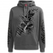 Sweat-capuche homme gris