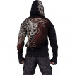 Sweat capuche homme Skull Shoulder Wrap