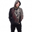 Sweat capuche homme Skull Shoulder Wrap