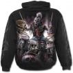 Sweat-capuche homme  Zombie jouant de la batterie