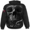 Sweat capuche motard
