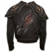 Sweat homme capuche zip  dragon dchirant le vtement