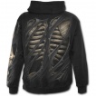 Sweat-shirt gothique homme  aspect dchir sur cage thoracique