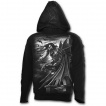 Sweat-shirt gothique homme avec ange du désespoir et chauves-souris