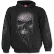 Sweat-shirt gothique homme avec effroyable tte de mort