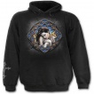 Sweat-shirt gothique homme avec femme enchaînée et vitrail