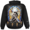 Sweat-shirt gothique homme avec femme enchane et vitrail