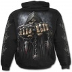 Sweat-shirt gothique homme avec la Mort  chaine de combat