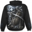 Sweat-shirt gothique homme avec La Mort jouant de la musique avec sa faux