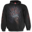 Sweat-shirt gothique homme avec mains de zombies tueurs