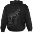 Sweat-shirt gothique homme avec meute de loups et pleine lune