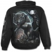 Sweat-shirt gothique homme avec Reine des loups et guerriers squelettes