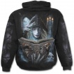 Sweat-shirt gothique homme avec sorcière et livre des âmes