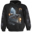 Sweat-shirt gothique homme avec sorcière et livre des âmes