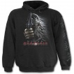 Sweat-shirt gothique homme avec squelette assassin ninja