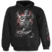 Sweat-shirt gothique homme avec tombe et femme en deuil  rose