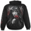 Sweat-shirt gothique homme avec tombe et femme en deuil  rose
