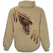 Sweat-shirt gothique homme beige