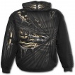 Sweat-shirt gothique homme  cage thoracique et vetement dchiquet