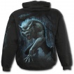 Sweat-shirt gothique homme  capuche avec loup garou