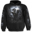 Sweat-shirt gothique homme  cavalier de la mort avec sa faux
