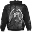 Sweat-shirt gothique homme  femme en prire et ange sur tombe