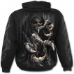 Sweat-shirt gothique homme à griffes de la mort et chaines