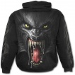 Sweat-shirt gothique homme à Loup-garou puis griffure dans le dos