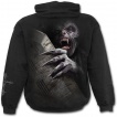 Sweat-shirt gothique homme réveil du vampire avec cerceuil