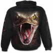 Sweat-shirt gothique homme  serpent avec langue pierce