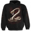 Sweat-shirt gothique homme à serpent avec langue piercée