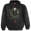 Sweat-shirt gothique homme spécial Noel avec crane de renne