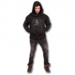 Sweat-shirt gothique homme  zip avec la Mort faisant un fuck