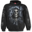 Sweat-shirt homme gothique avec La mort entoure de ses fidles chauves-souris