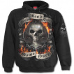 Sweat-shirt homme gothique à carré d'As de la Mort